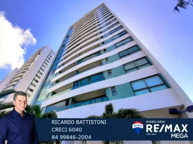 Apartamento com 4 Quartos à venda, 123m² no Capim Macio, Natal