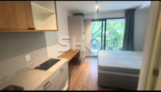 Apartamento com 1 Quarto para alugar, 24m² no Sumaré, São Paulo