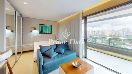 Flat com 1 Quarto para alugar, 36m² no Pinheiros, São Paulo