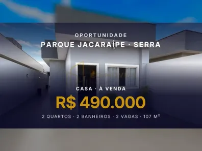 Casa com 2 Quartos à venda, 107m² no Parque Jacaraípe, Serra