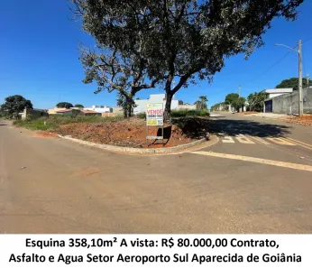 Lote/Terreno à venda, 358m² no Setor Aeroporto Sul - 2ª Etapa, Aparecida de Goiânia