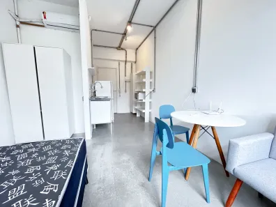 Apartamento com 1 Quarto para alugar, 22m² no República, São Paulo