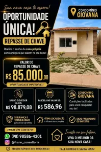 Casa com 2 Quartos à venda, 53m² no Pindaí, Paço do Lumiar