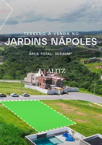 Lote/Terreno à venda, 365m² no Jardins Nápoles, Senador Canedo