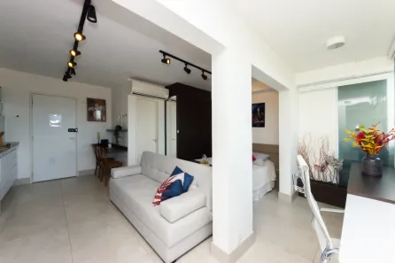 Apartamento com 1 Quarto à venda, 31m² no Santo Amaro, São Paulo