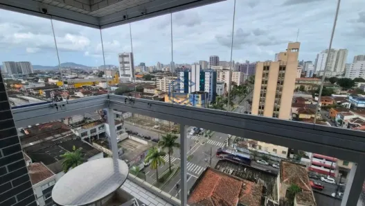 Apartamento com 2 Quartos para alugar, 55m² no Vila Mathias, Santos