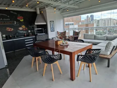 Apartamento com 3 Quartos para alugar, 233m² no Cidade São Francisco, São Paulo