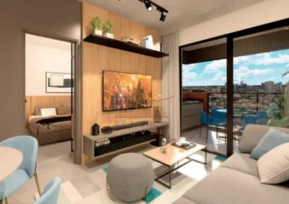 Apartamento com 1 Quarto à venda, 47m² no Vila Monte Alegre, Ribeirão Preto