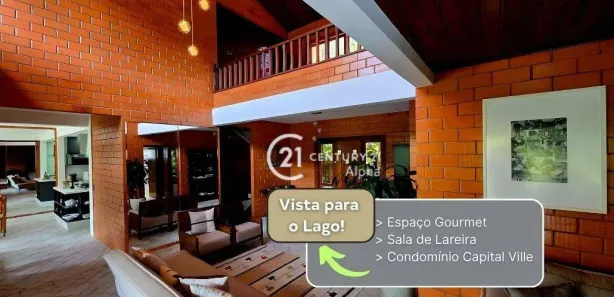 Casa de Condomínio com 4 Quartos para alugar, 411m² no Loteamento Capital Ville, Jundiaí