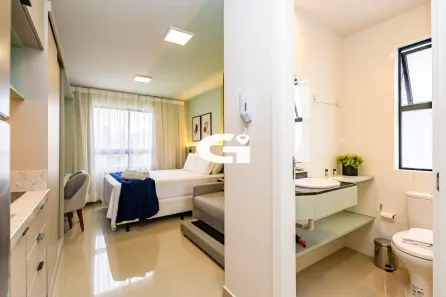 Kitnet com 1 Quarto à venda, 23m² no Centro, Curitiba