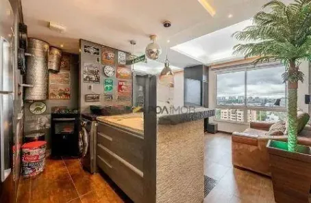 Apartamento com 1 Quarto para venda ou aluguel, 37m² no Três Figueiras, Porto Alegre