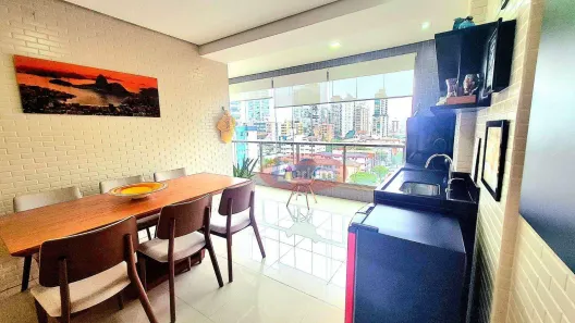 Apartamento com 3 Quartos à venda, 128m² no Boqueirão, Santos