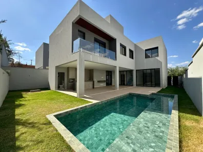 Casa de Condomínio com 5 Quartos à venda, 380m² no Alphaville Flamboyant Residencial Araguaia, Goiânia