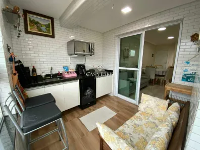 Apartamento com 2 Quartos à venda, 83m² no Canto do Forte, Praia Grande