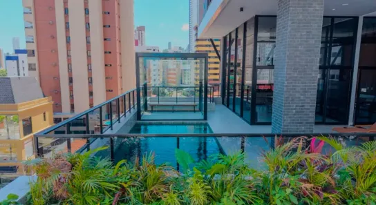 Flat com 1 Quarto à venda, 28m² no Manaíra, João Pessoa