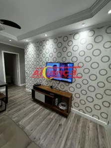 Apartamento com 2 Quartos para alugar, 52m² no Vila Augusta, Guarulhos