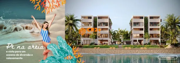 Apartamento com 2 Quartos à venda, 186m² no Porto de Galinhas, Ipojuca