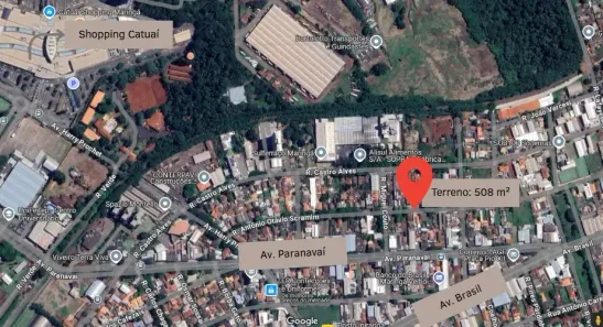 Lote/Terreno à venda, 508m² no Zona 06, Maringá