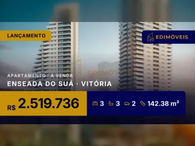 Apartamento com 3 Quartos à venda, 142m² no Enseada do Suá, Vitória