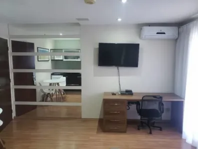 Flat com 1 Quarto para alugar, 33m² no Indianópolis, São Paulo