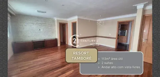 Apartamento com 2 Quartos à venda, 113m² no Tamboré, Santana de Parnaíba