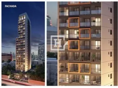 Flat com 1 Quarto à venda, 30m² no Vila Pompéia, São Paulo