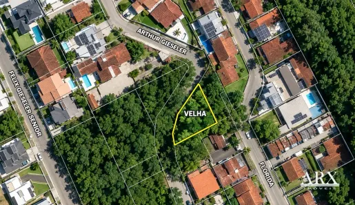Lote/Terreno à venda, 438m² no Velha, Blumenau