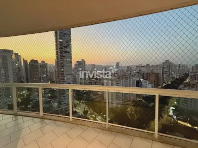 Apartamento com 3 Quartos à venda, 123m² no Boqueirão, Santos