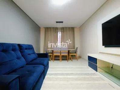 Apartamento com 2 Quartos para alugar, 88m² no Embaré, Santos
