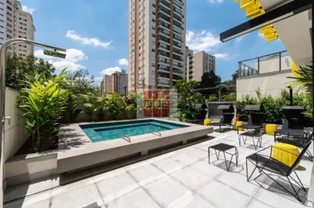 Apartamento com 1 Quarto para alugar, 26m² no Vila Clementino, São Paulo