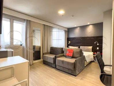 Flat com 1 Quarto para alugar, 25m² no Vila Olímpia, São Paulo