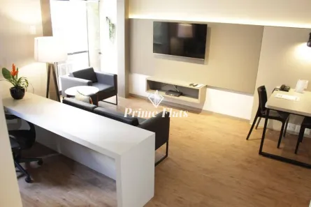 Flat com 1 Quarto à venda, 47m² no Cerqueira César, São Paulo