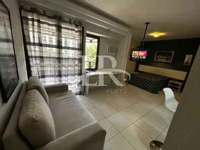 Flat com 1 Quarto para alugar, 37m² no Moema, São Paulo