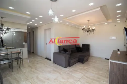 Apartamento com 2 Quartos para alugar, 73m² no Vila Barros, Guarulhos
