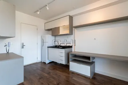 Apartamento com 1 Quarto para alugar, 33m² no Brooklin Paulista, São Paulo