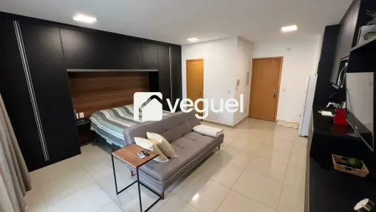 Apartamento com 1 Quarto para alugar, 44m² no Bosque das Juritis, Ribeirão Preto