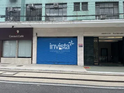 Ponto Comercial com 1 Quarto para alugar, 47m² no Centro, Santos