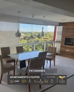 Apartamento com 3 Quartos à venda, 134m² no Patamares, Salvador