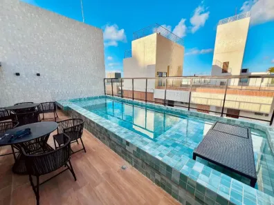 Flat com 1 Quarto à venda, 26m² no Cabo Branco, João Pessoa