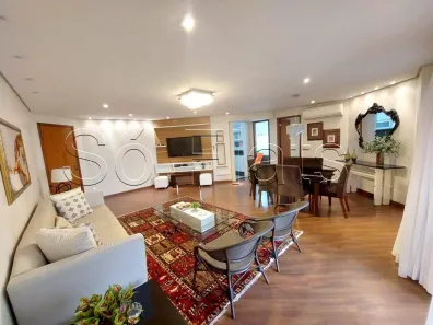 Apartamento com 3 Quartos para alugar, 120m² no Indianópolis, São Paulo