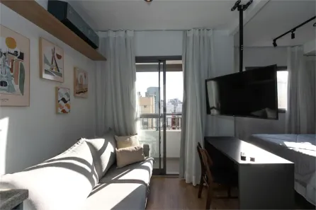 Apartamento com 1 Quarto para venda ou aluguel, 24m² no Vila Nova Conceição, São Paulo