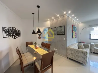 Apartamento com 2 Quartos para alugar, 80m² no Mar e Céu, Guarujá
