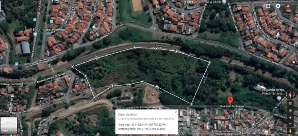 Lote/Terreno à venda, 32000m² no Jardim São Pedro, Campinas