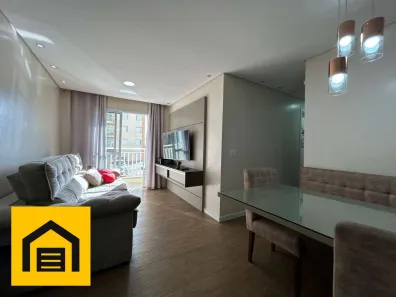 Apartamento com 2 Quartos à venda, 56m² no Vila Falchi, Mauá