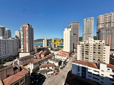 Apartamento com 3 Quartos para alugar, 132m² no Ponta da Praia, Santos