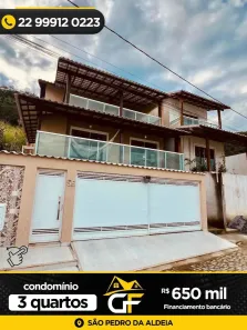Sobrado com 3 Quartos à venda, 215m² no Campo Redondo, São Pedro da Aldeia