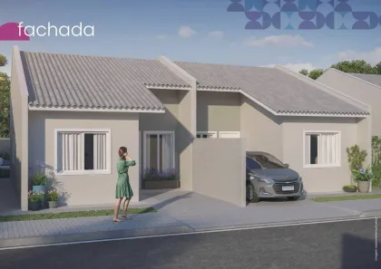 Casa com 3 Quartos à venda, 55m² no Estados, Fazenda Rio Grande
