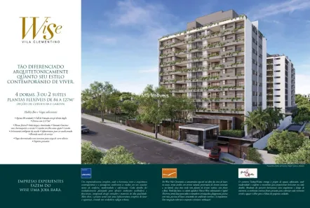 Apartamento com 4 Quartos à venda, 127m² no Vila Clementino, São Paulo