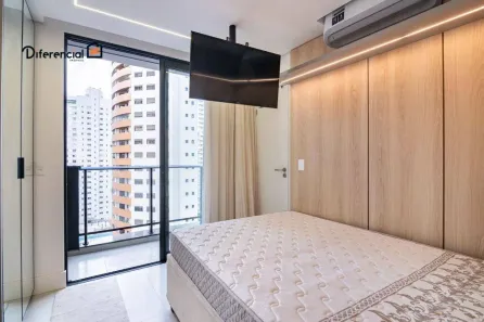 Apartamento com 1 Quarto à venda, 19m² no Batel, Curitiba