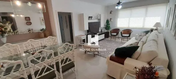 Apartamento com 2 Quartos para alugar, 97m² no Pitangueiras, Guarujá